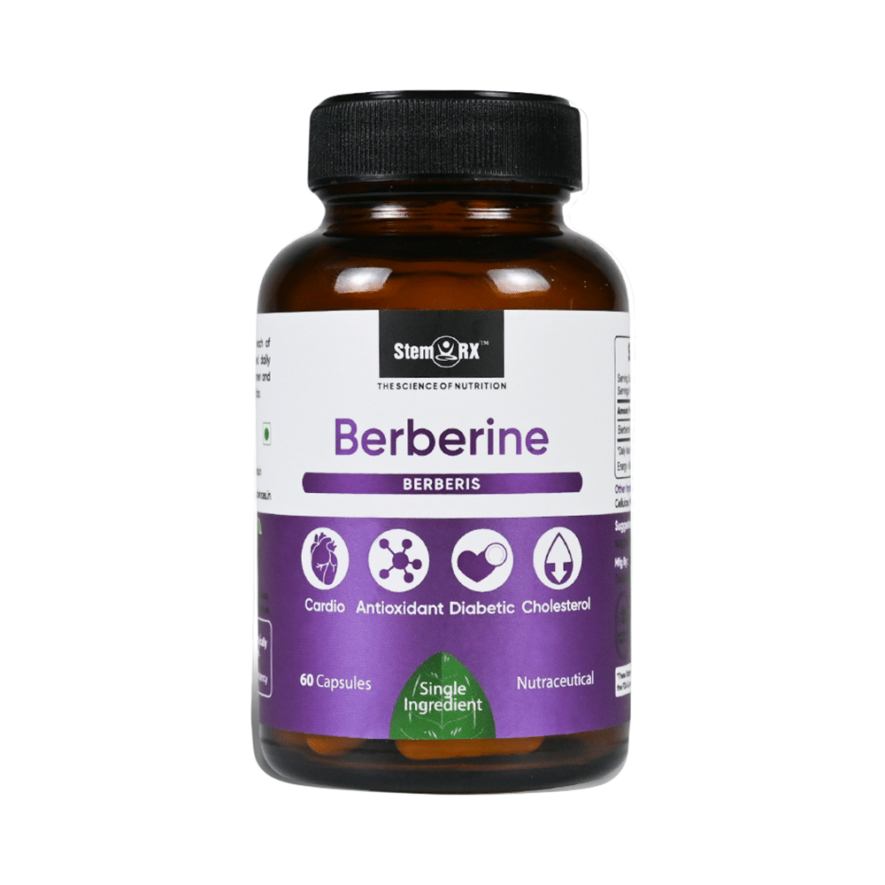 StemRx Berberine Multivitamin, Cholesterol Lowering Supplement | Capsule