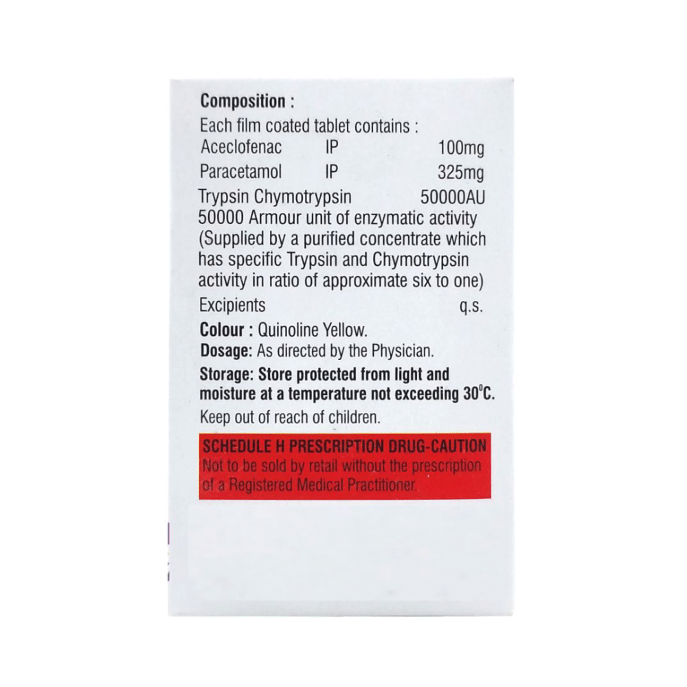 Acefliptc 100mg/325mg Tablet - Image 2