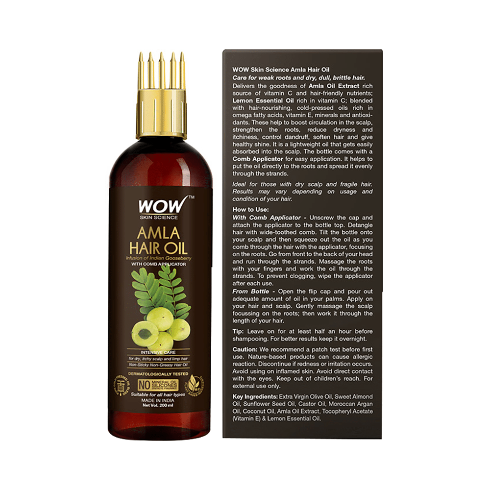 WOW Skin Science Amla Hair - Image 3