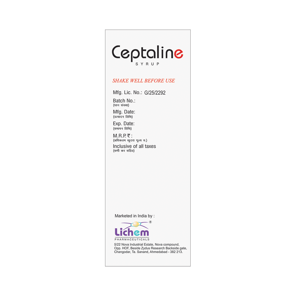 Ceptaline Syrup Sugar Free - Image 3
