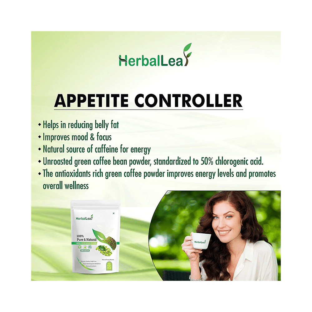 HerbalLeaf 100% Pure & Natural Green Coffee Beans Powder - Image 7