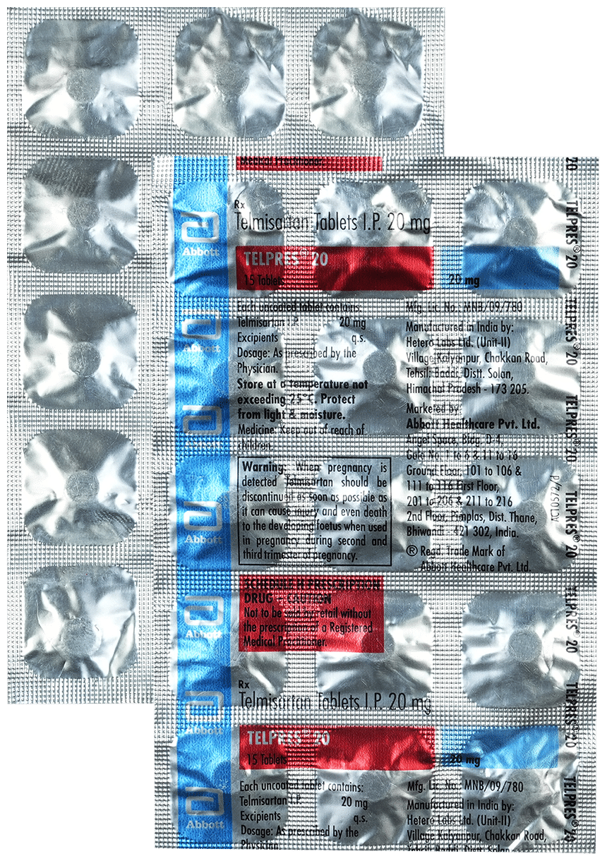 Telpres 20mg Tablet