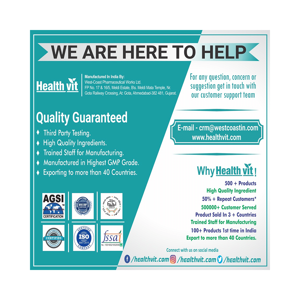 HealthVit Folvitan-B12 Tablet - Image 7