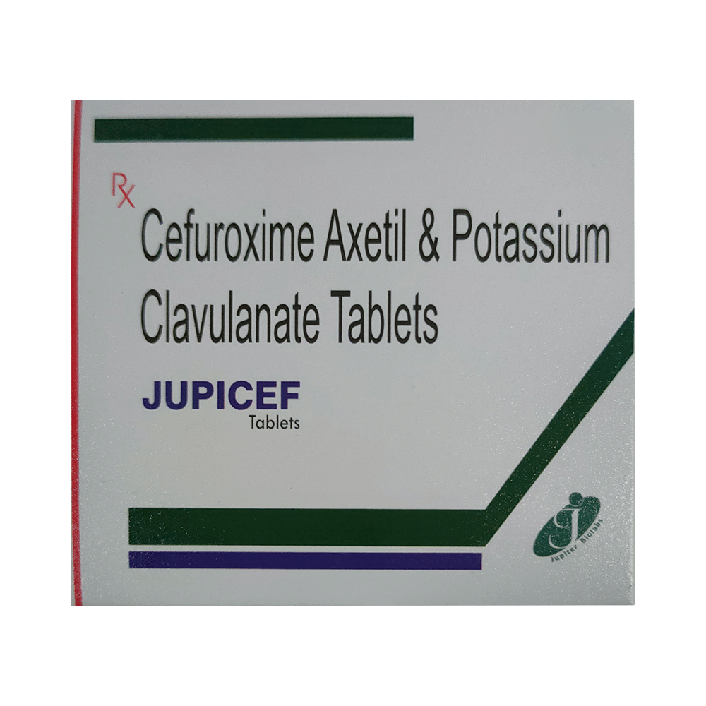 Jupicef 500mg/125mg Tablet - Image 1