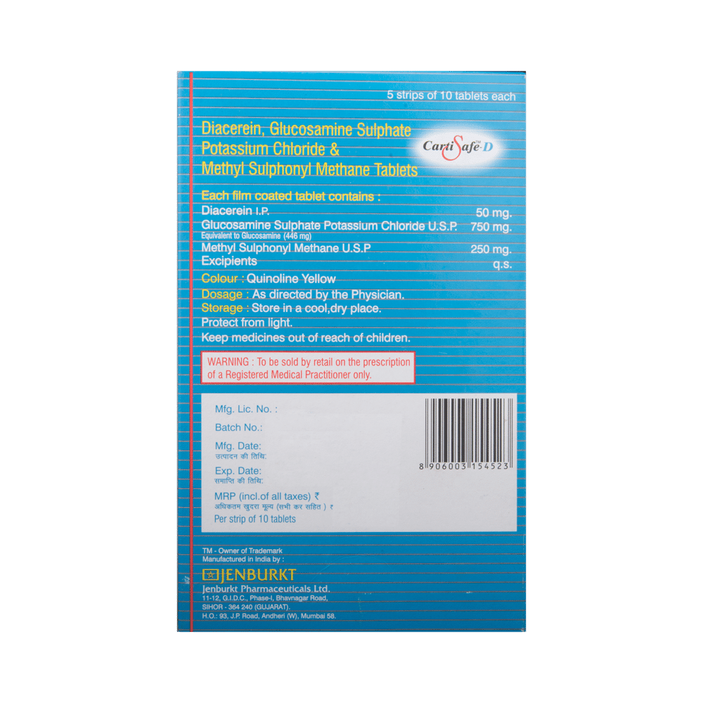 Cartisafe D Tablet - Image 3