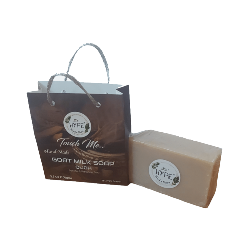 Le' Hype Hand Made Goat Milk Oudh Soap - Image 1