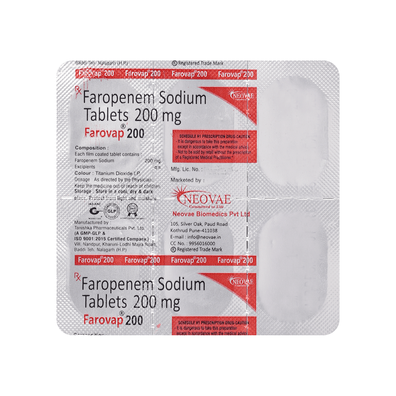 Farovap 200mg Tablet - Image 4