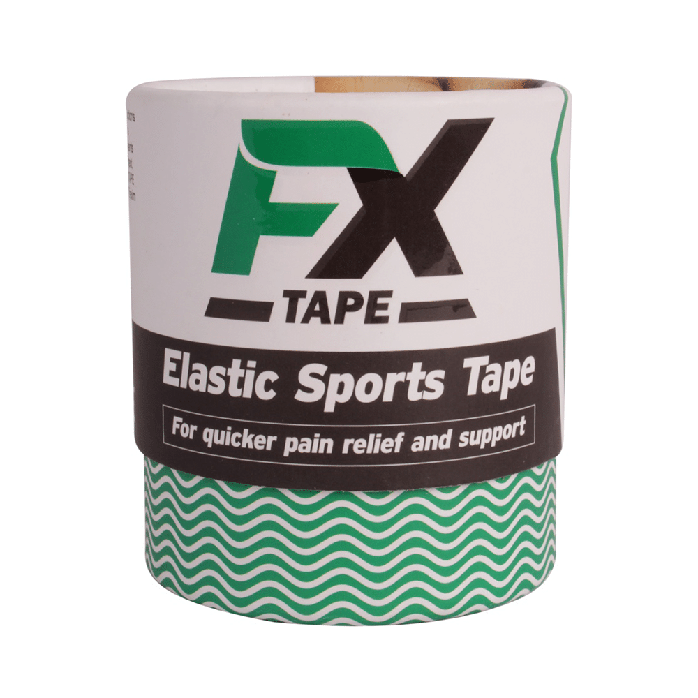 FX Elastic Sports Tape (20 Precut) 10 inch Green