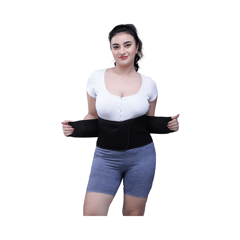 Guntina Abdominal Support Waist & Belly Belt Black Large - Image 2