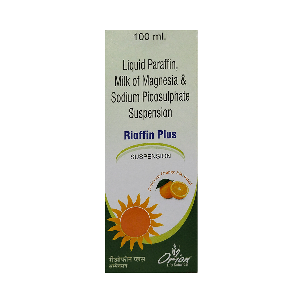 Rioffin Plus Oral Suspension Delicious Orange