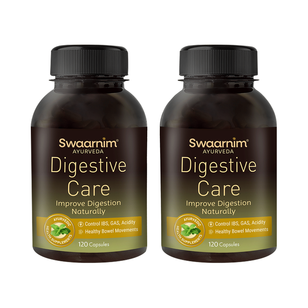 Swaarnim Ayurevda Digestive Care Capsule (120 Capsule) - Image 1