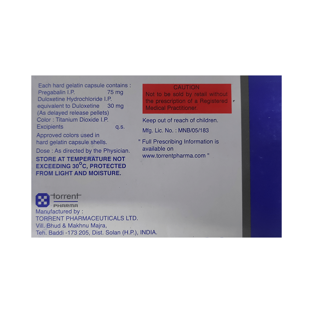 Pregalin D 75/30 Capsule - Image 2