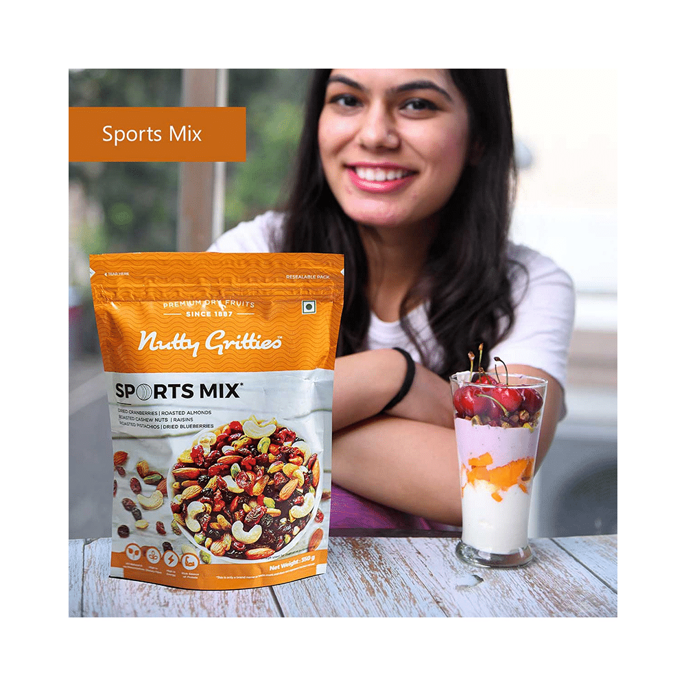 Nutty Gritties Combo Pack of Mom's Superfood Mix & Sports Mix (200gm Each) - Image 4