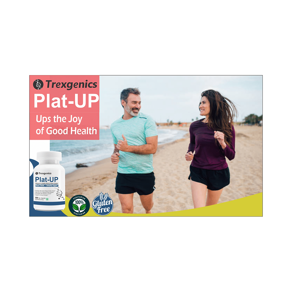 Trexgenics Plat-UP Platelet Support Veg Capsule - Image 6