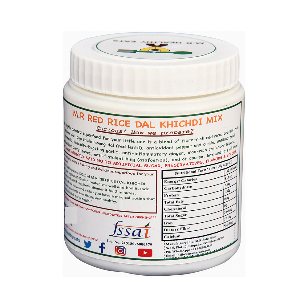 M.R Healthy Eat Red Rice Dal Khichdi Mix (400gm) - Image 2