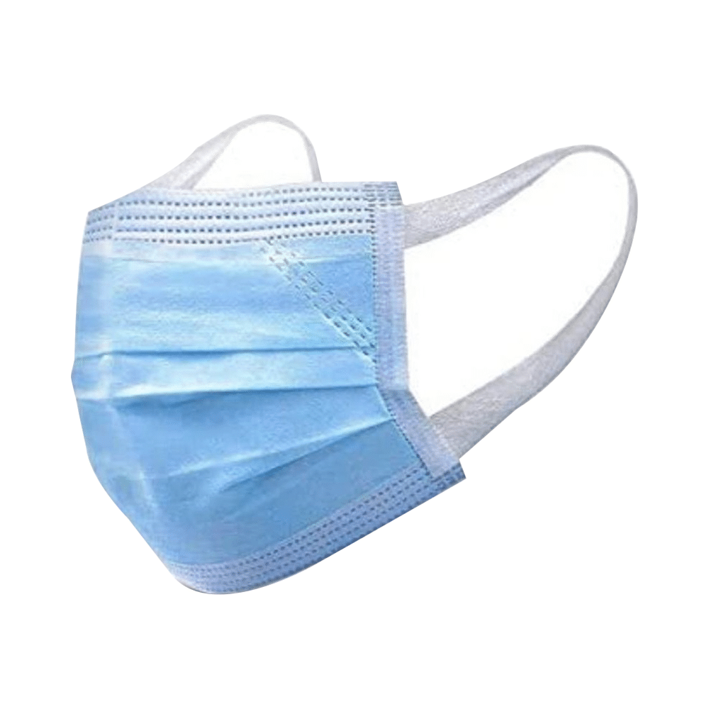 Fine Morning Pharma Kids Safe X Disposable 3 Ply Surgical Face Mask for Children with Nose Pin & Soft Ear Loops - Image 2