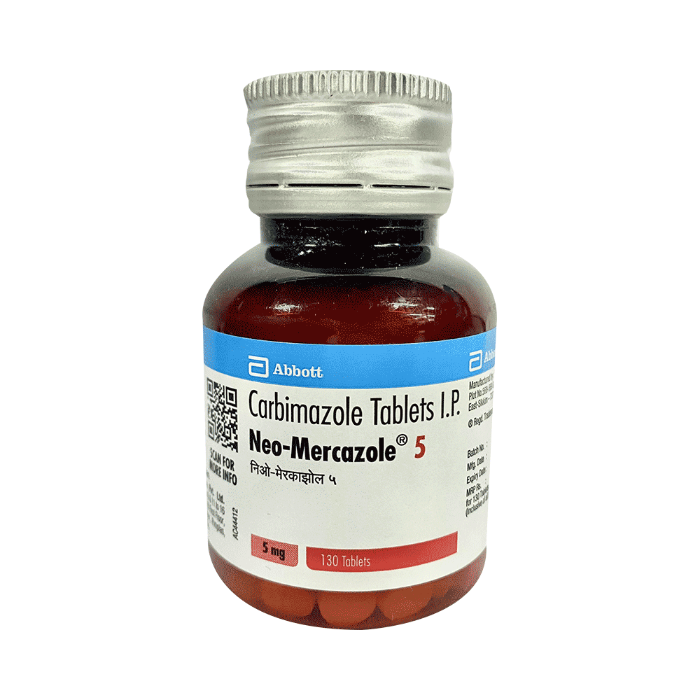 Neo-Mercazole 5 Tablet - Image 1