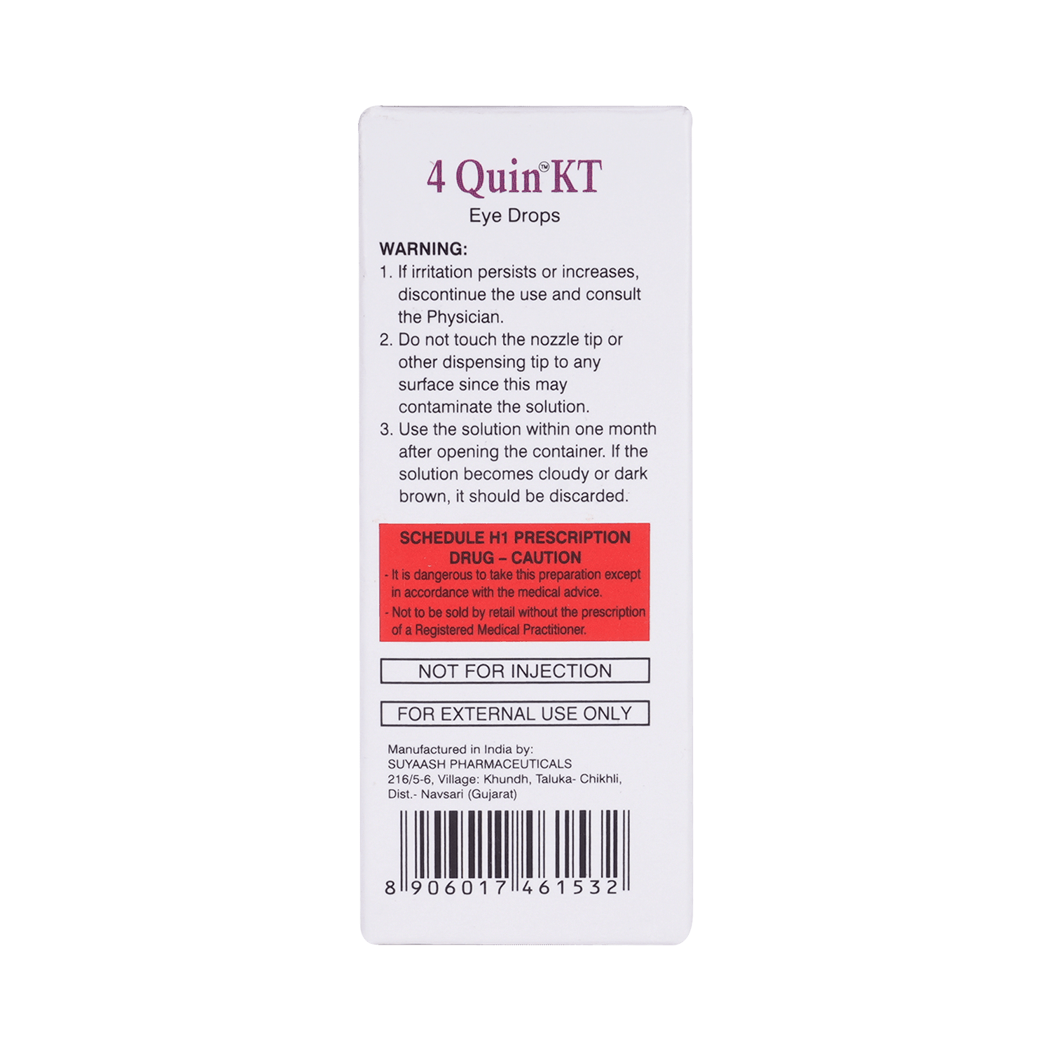 4 Quin KT Eye Drop - Image 3