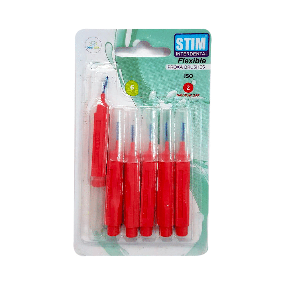 Stim Interdental Flexible Proxa Brushes ISO 2 - Image 1