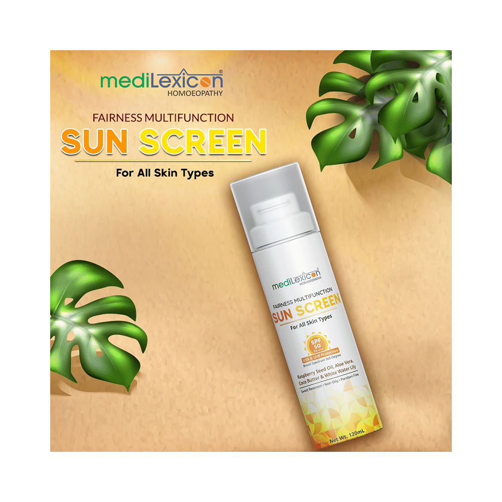 Medilexicon Fairness Multifunction Sun Screen SPF 50 PA+++ - Image 3