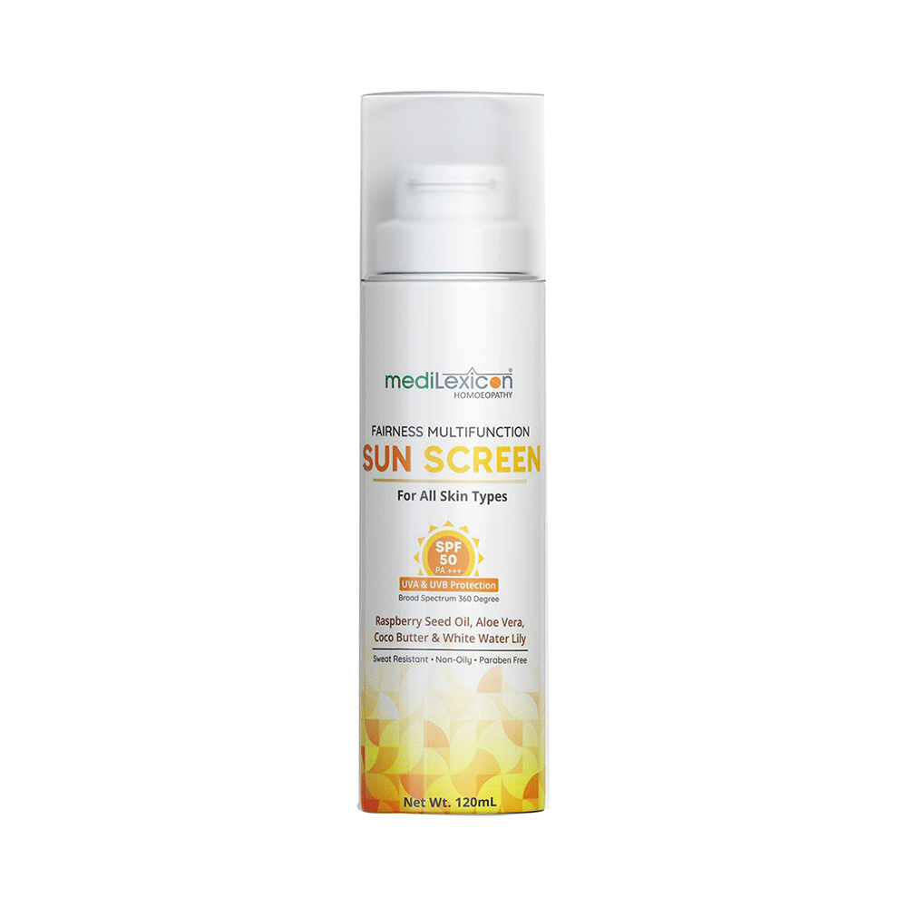 Medilexicon Fairness Multifunction Sun Screen SPF 50 PA+++ - Image 1
