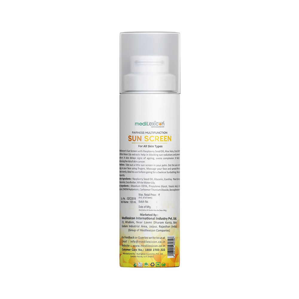 Medilexicon Fairness Multifunction Sun Screen SPF 50 PA+++ - Image 2
