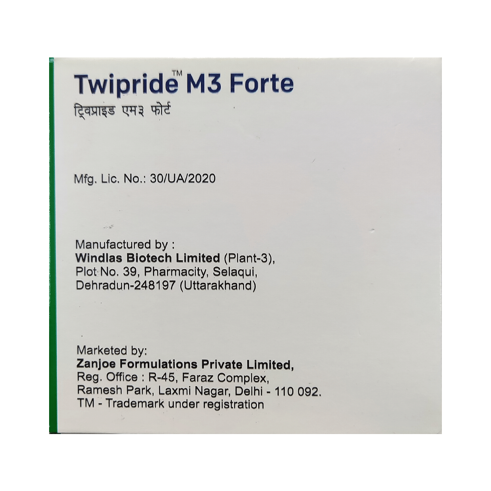 Twipride M 3 Forte Tablet PR - Image 3