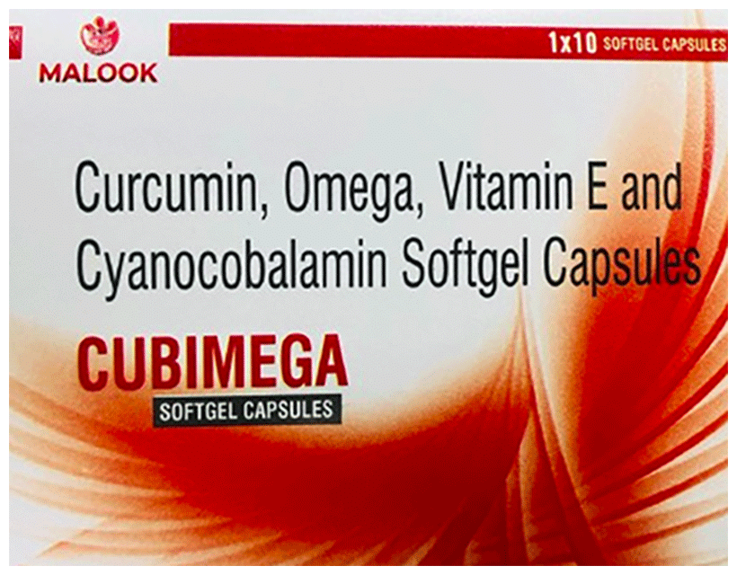 Cubimega Softgel Capsule - Image 1