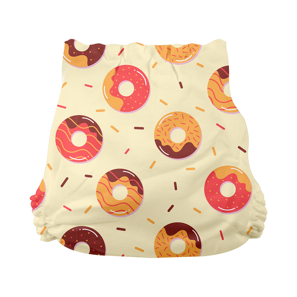Superbottoms Organic Cotton Padded Dry Feel Langot/Nappy Size 2 Sweet Tooth - Image 5