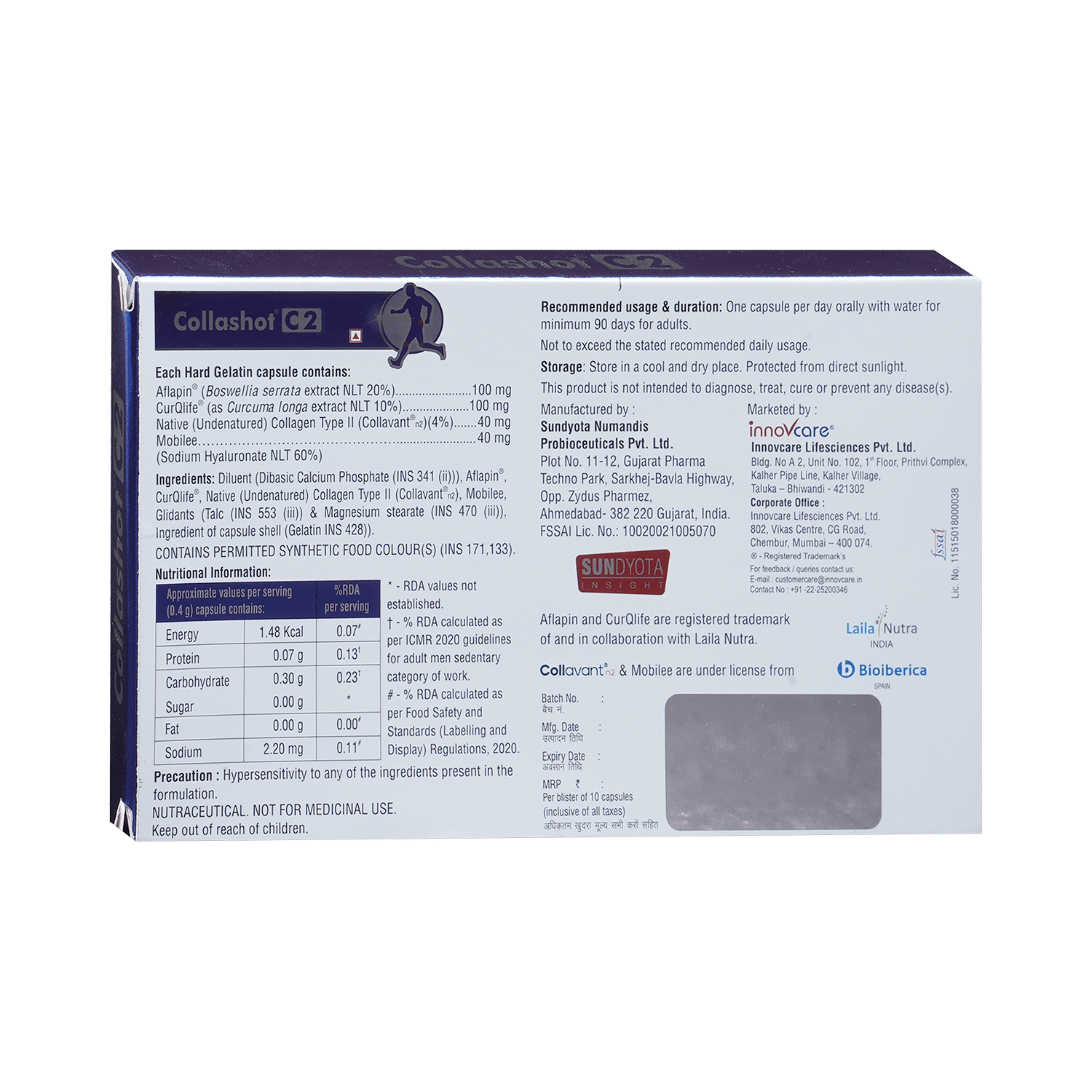 Collashot C2 Capsule for Joint Health - Image 3