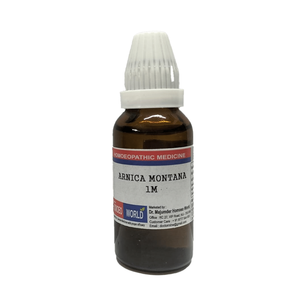 Dr. Majumder Homeo World Arnica Montana Dilution 1M (30ml Each)
