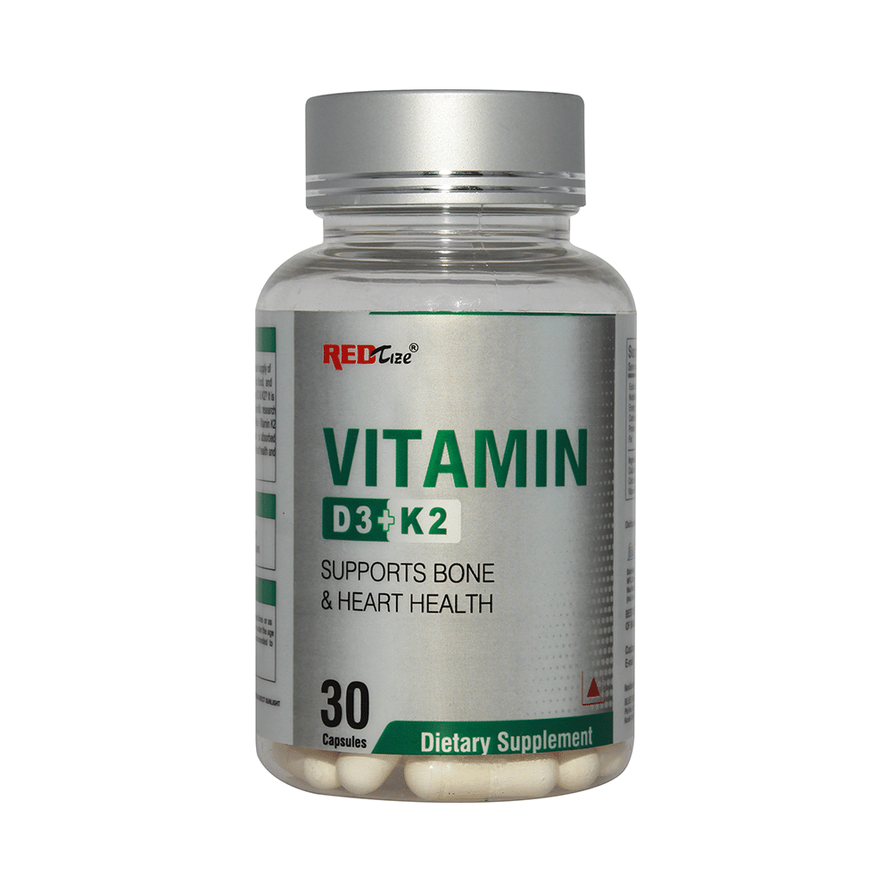 Red Tize Vitamin D3 + K2 Capsule - Image 1