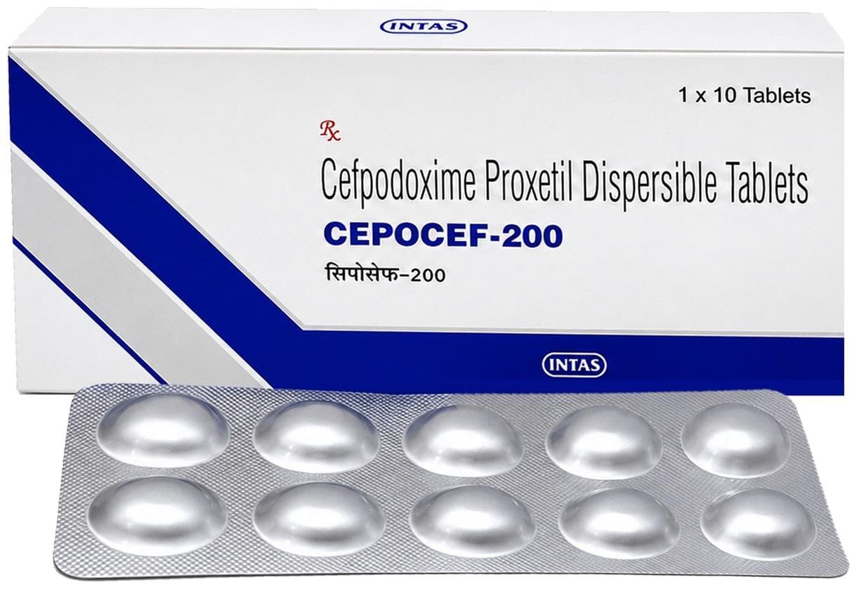 Cepocef 200mg Tablet