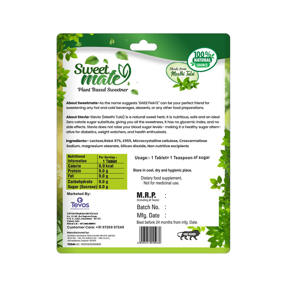 Sweet Mate Stevia Tablet - Image 2