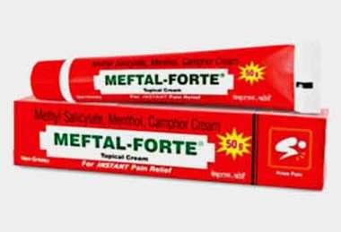 Meftal-Forte Cream for Pain Relief from Knee Pain - Image 2