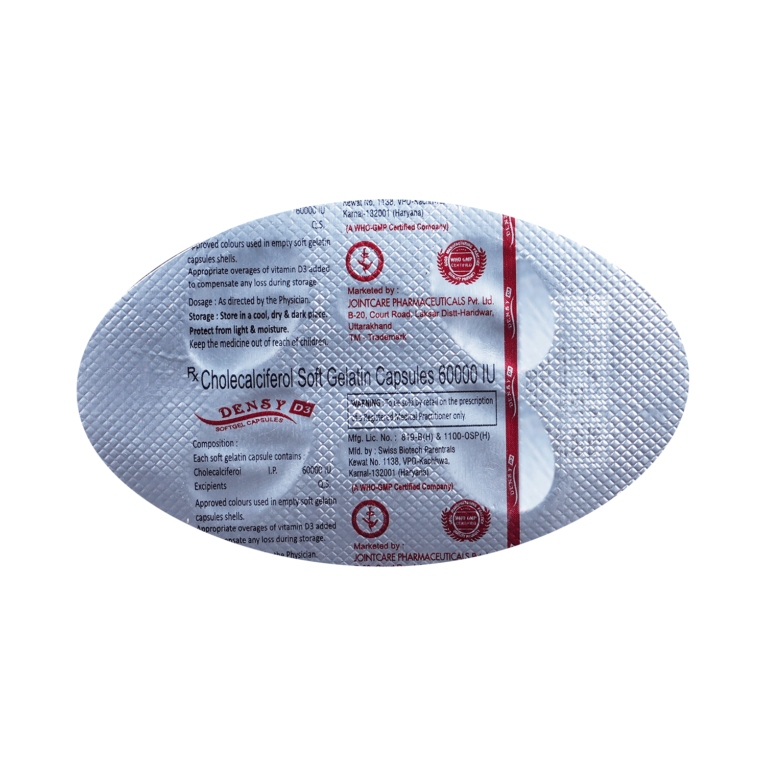 Densy D3 Soft Gelatin Capsule - Image 3