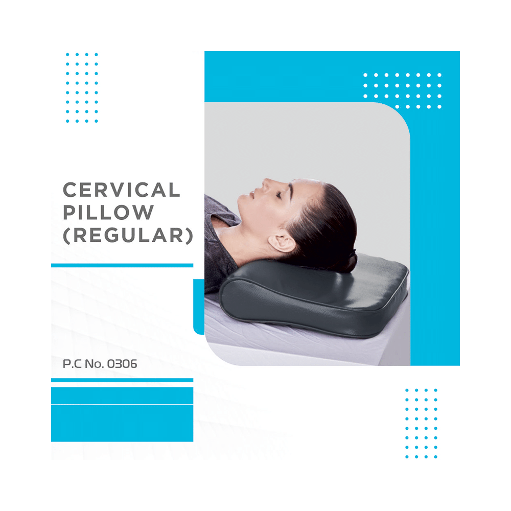 Vissco LIV Cervical Pillow Universal Grey - Image 3
