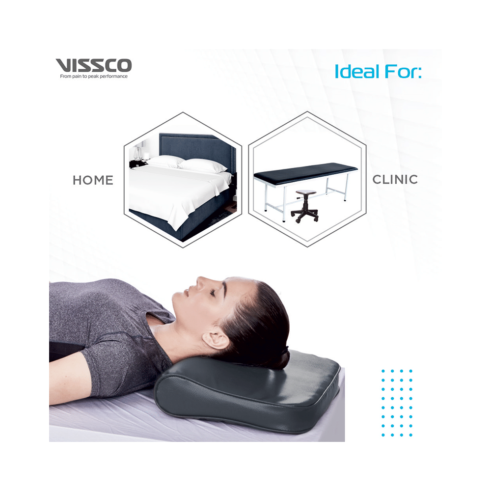 Vissco LIV Cervical Pillow Universal Grey - Image 5