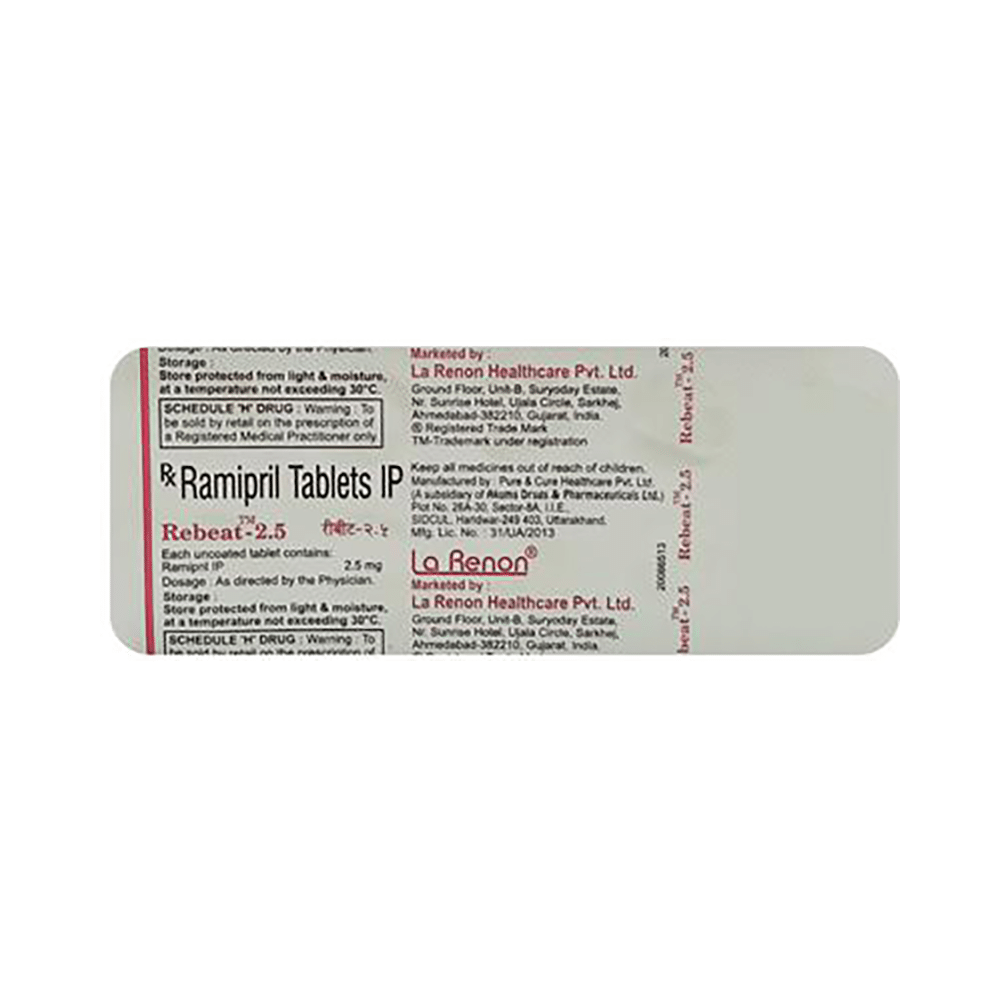Rebeat 2.5mg Tablet - Image 3