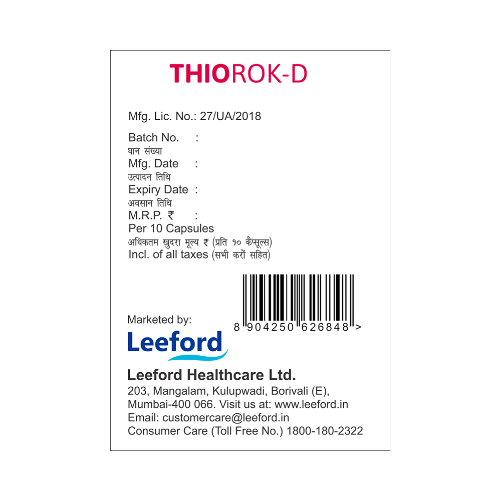 Thiorok-D Capsule - Image 2