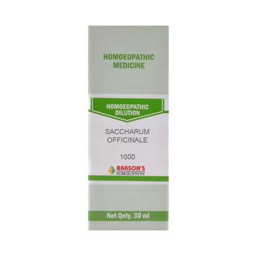 Bakson's Homeopathy Saccharum Officinale Dilution 1000 CH