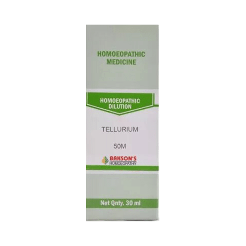 Bakson's Homeopathy Tellurium Dilution 50M