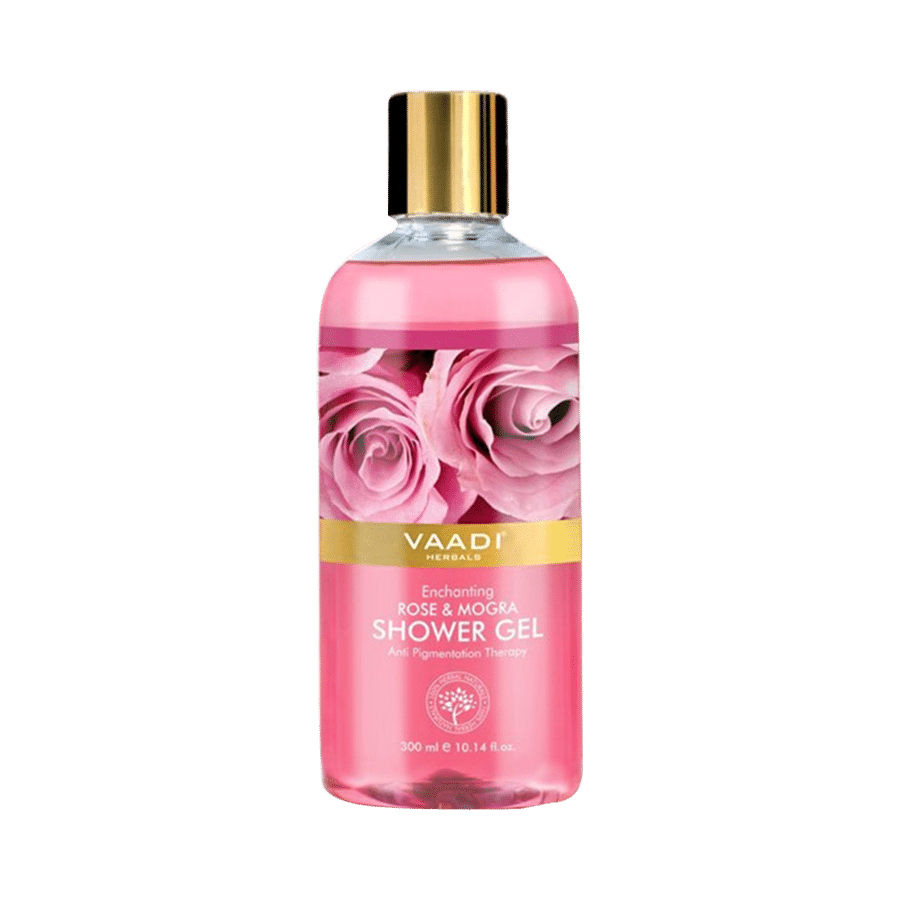Vaadi Herbals Value Pack of Enchanting Rose & Mogra Shower Gel