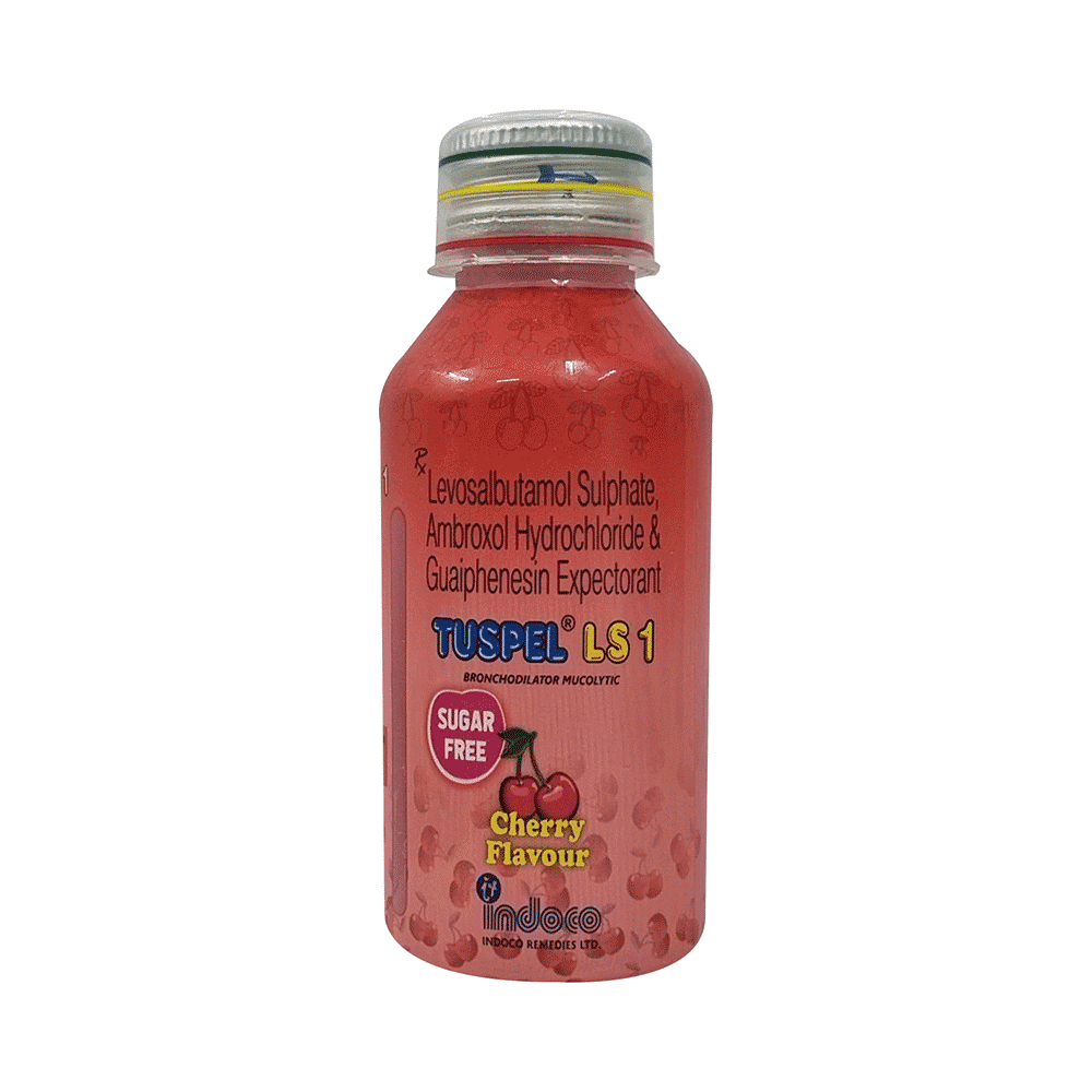 Tuspel LS 1 Expectorant Cherry Sugar Free - Image 1