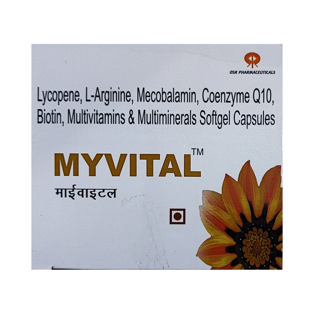 Myvital Soft Gelatin Capsule - Image 1