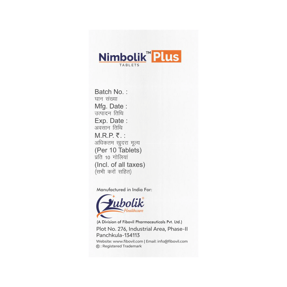 Nimbolik Plus Tablet - Image 3