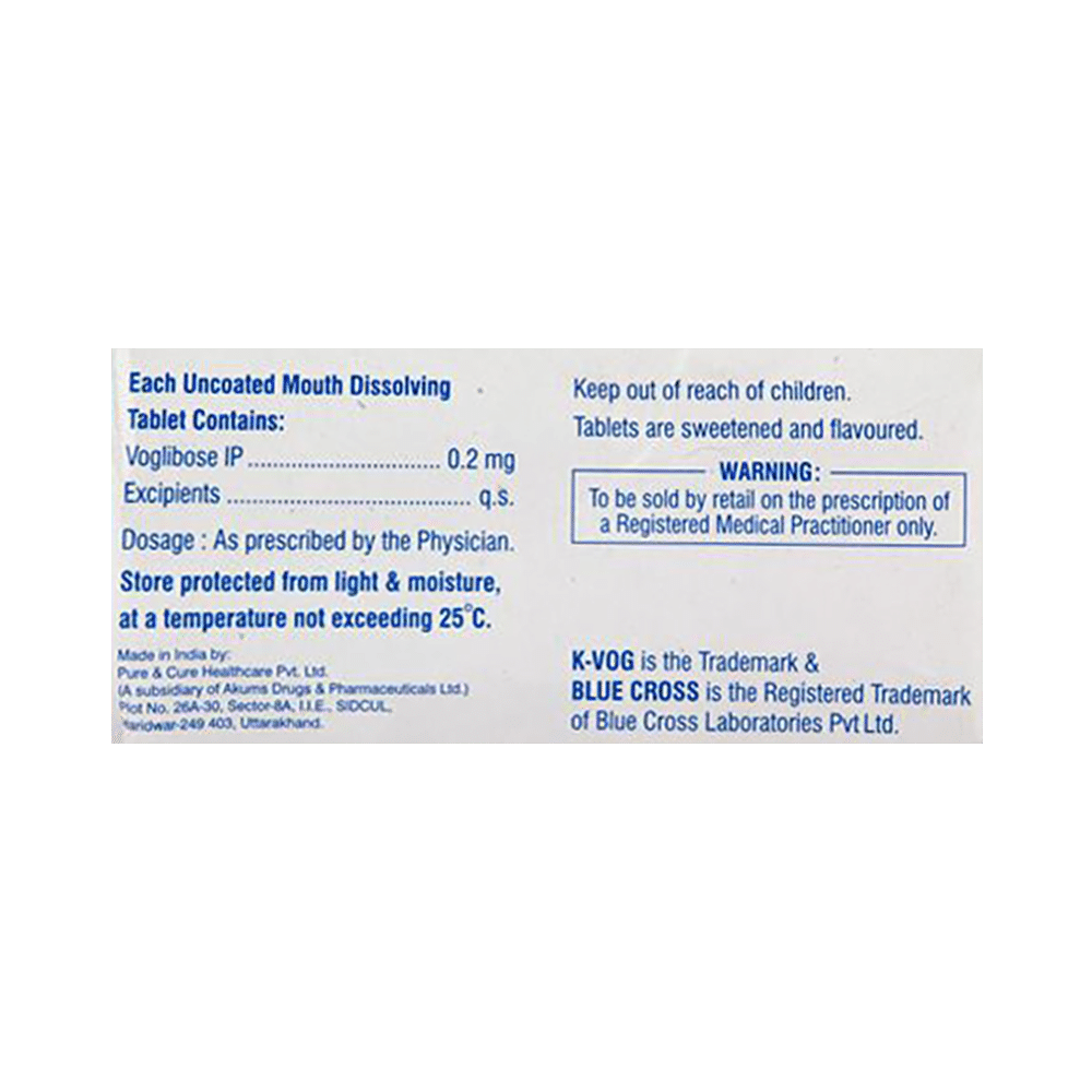 K-Vog 0.2mg Tablet MD - Image 2