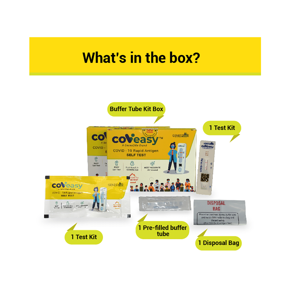 Covieasy Covid 19 Rapid Antigen Self Test Kit - Image 3