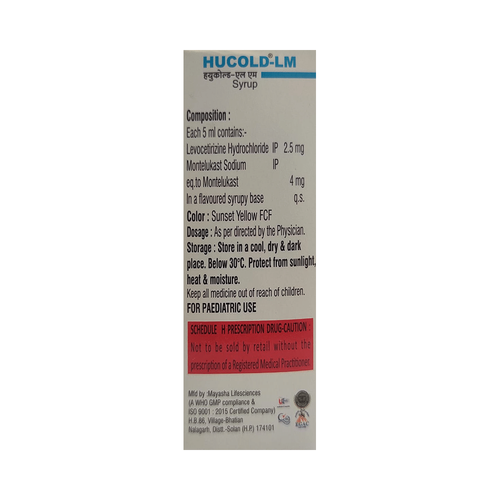 Hucold-LM Syrup - Image 2