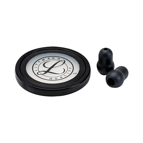 3M Littmann Stethoscope Spare Parts Kit, Master Cardiology , Black, 40011 - Image 1